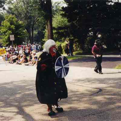 Buffalo Grove Days Parade clowns