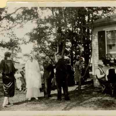 Rheinhold and Tess Wedding, 1931