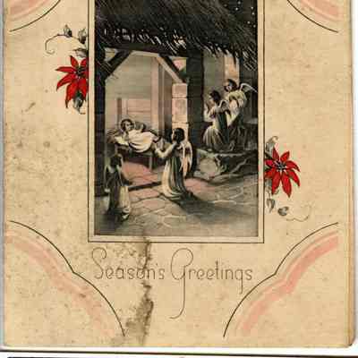 Christmas Card 1937