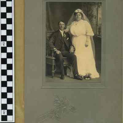 George Horcher and Elizabeth Raupp wedding portrait