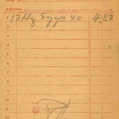 Firnbach and Raupp Receipt 1919