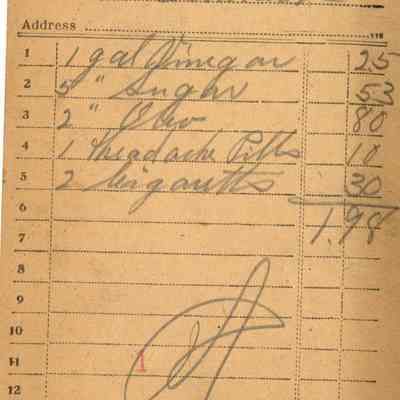 Receipt,1919