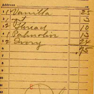 Receipt 1919