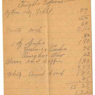 Receipt, 1919