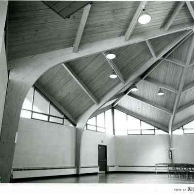 Alcott School ceiling