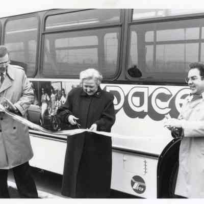 Park and Ride Groundbreaking 1991