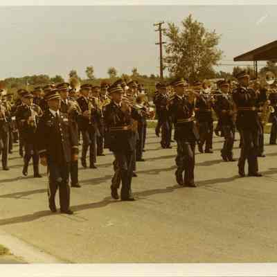 Military Marching Band in Parade