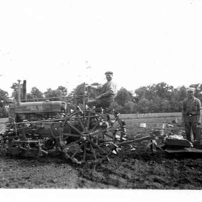 Men on Tractor