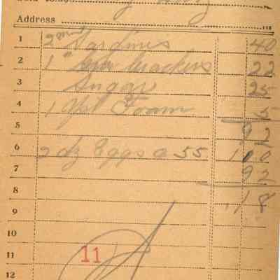 Receipt,1919