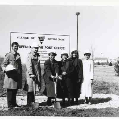 BG Post Office Ground Breaking March 1991