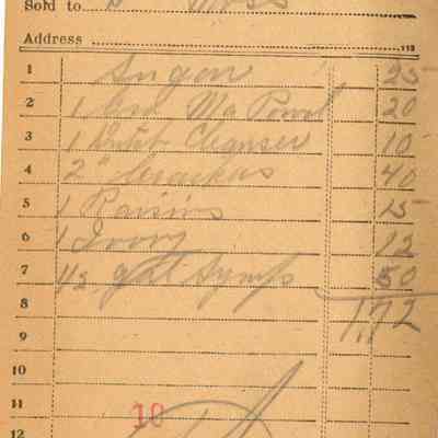 Receipt,1919