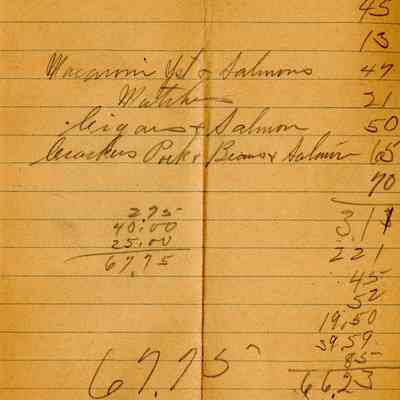 Receipt, 1920