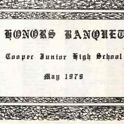 Banquet Program