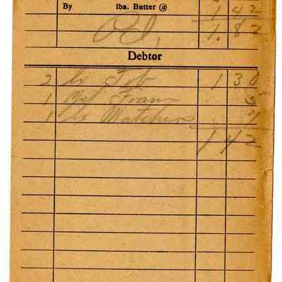 Receipt, 1919