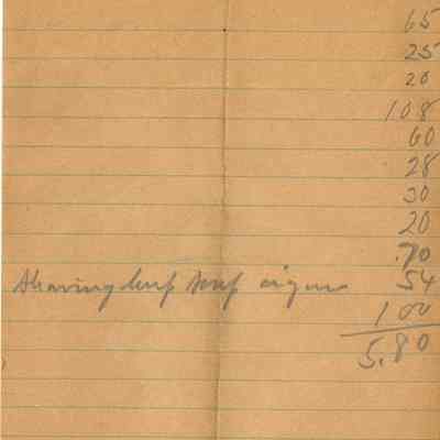 Receipt,1919