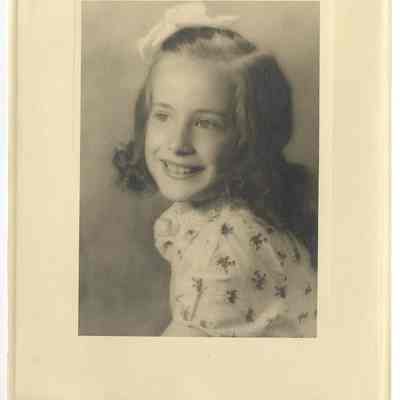 Portrait of Unidentified Girl