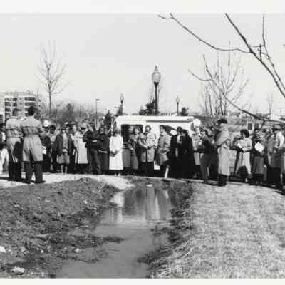 Post Office Groundbreaking 1991