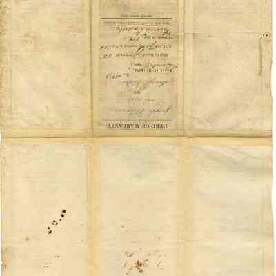 Indenture, 1868.
