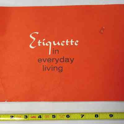 Etiquette in everyday living