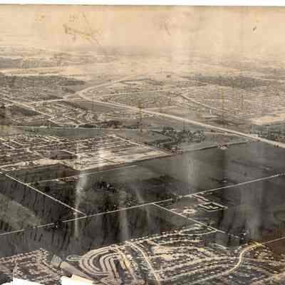 Aerial Photograph of Buffalo Grove, SW View