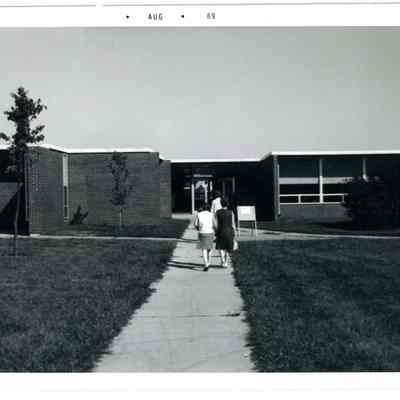 Alcott School entrance