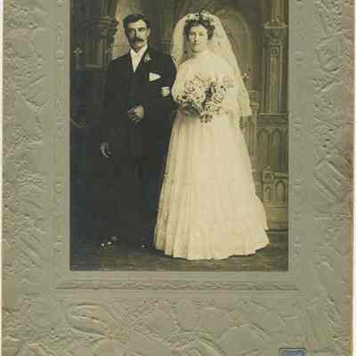 Michael Raupp and Mary Theresa Nickol wedding portrait