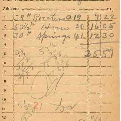 Receipt, 1919