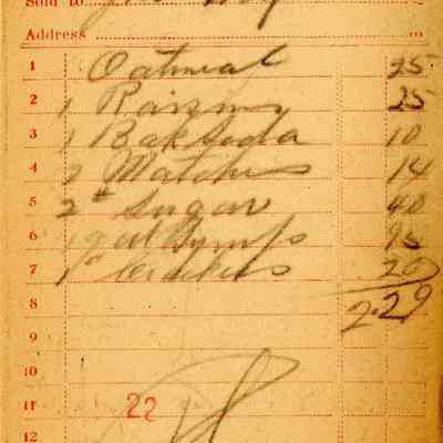 Receipt, 1920