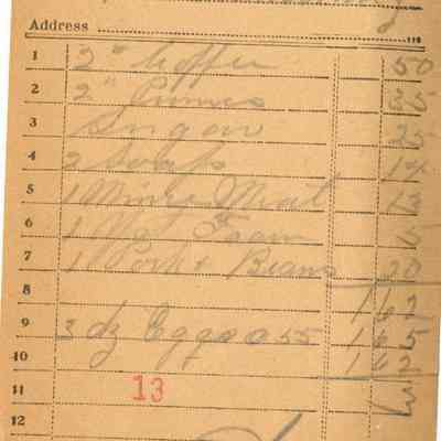 Receipt,1919
