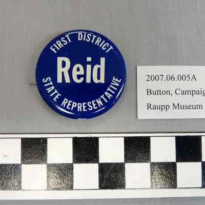 Reid Campaign Button