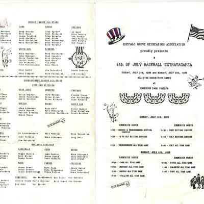 4th of July Baseball Extravaganza