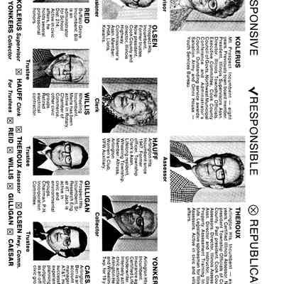 Republican Election Pamphlet C. 1980