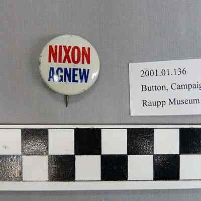 Nixon Agnew Campaign Button