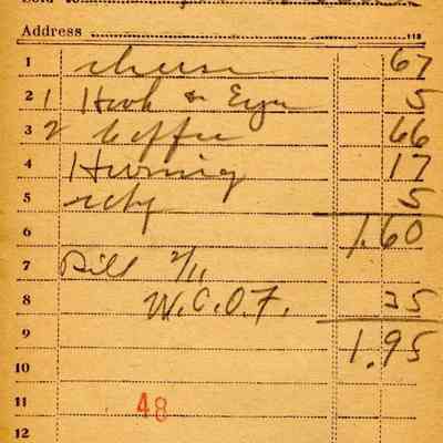 Receipt 1919