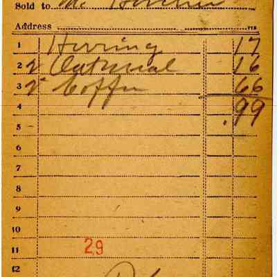 Receipt,1919