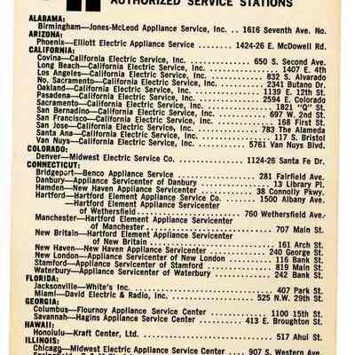 Tensor Lamp Service Pamphlet