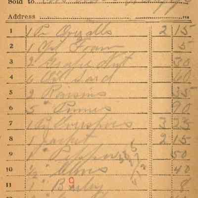 Receipt,1919