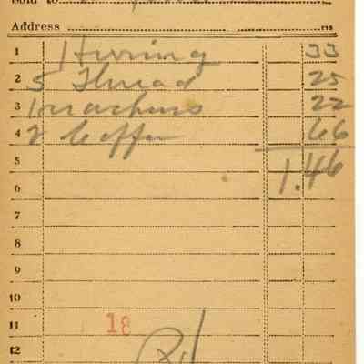 Receipt 1919