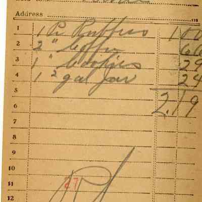 Receipt,1919