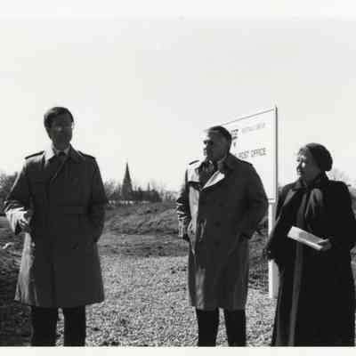 Post Office Groundbreaking 1991