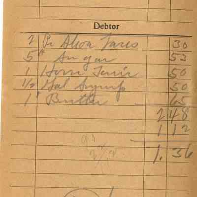 Receipt,1919