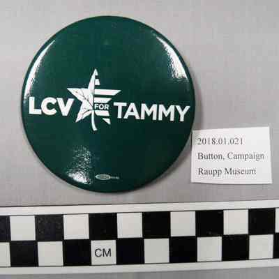 LCV for Tammy Campaign Button