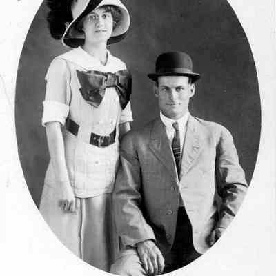 Frank Welter and Josephine Hoenner portrait