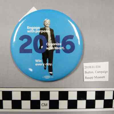 Hillary Clinton Campaign Button