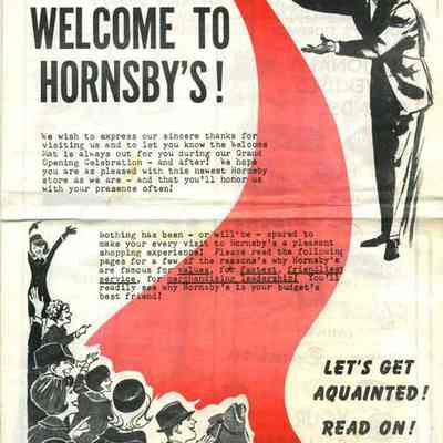 Welcome to Hornsby's Ad