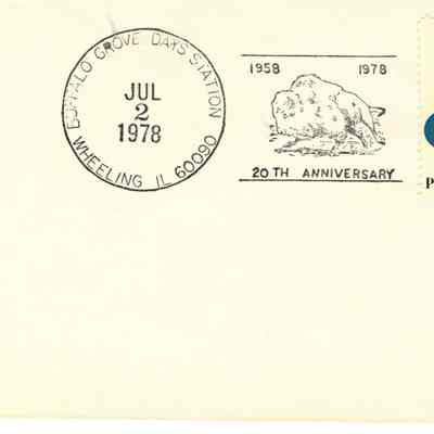 Anniversary Envelope 1978