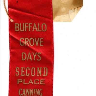 Buffalo Grove Day Homemaking Prize Ribbon