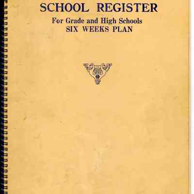 School Register, 1957-1958