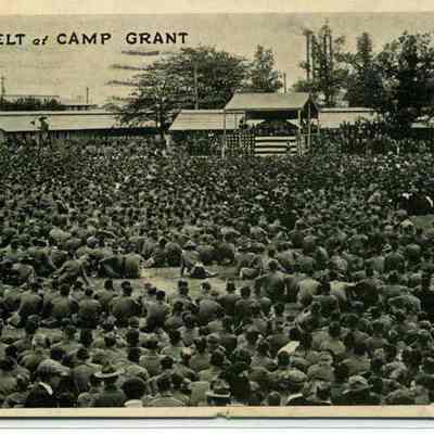 Roosevelt at Camp Grant