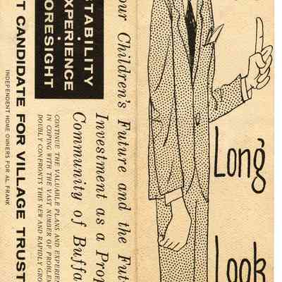 Pamphlet for Al Frank, 1961